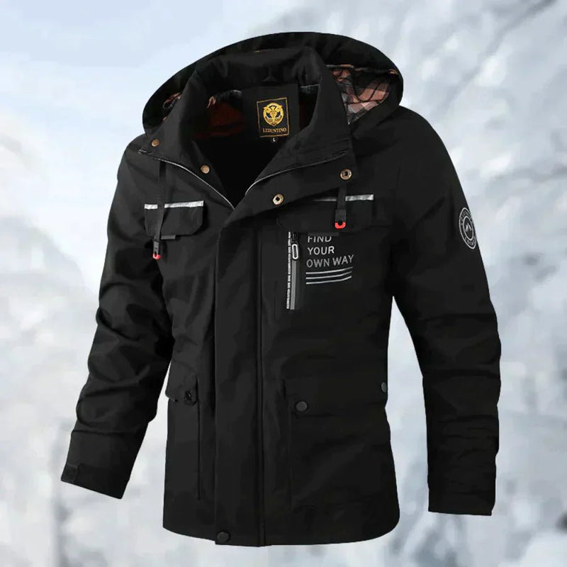 Roland | Cozy waterproof jacket for men