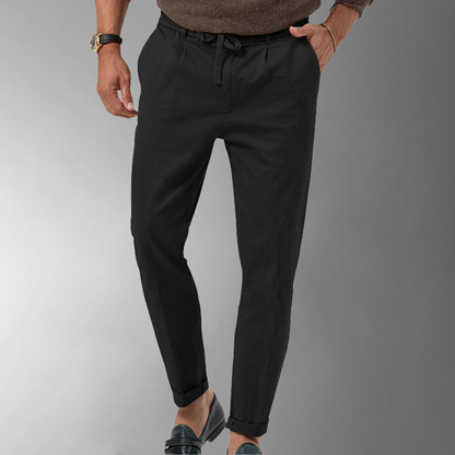 Vincent | Perfect Linen Trousers for Men