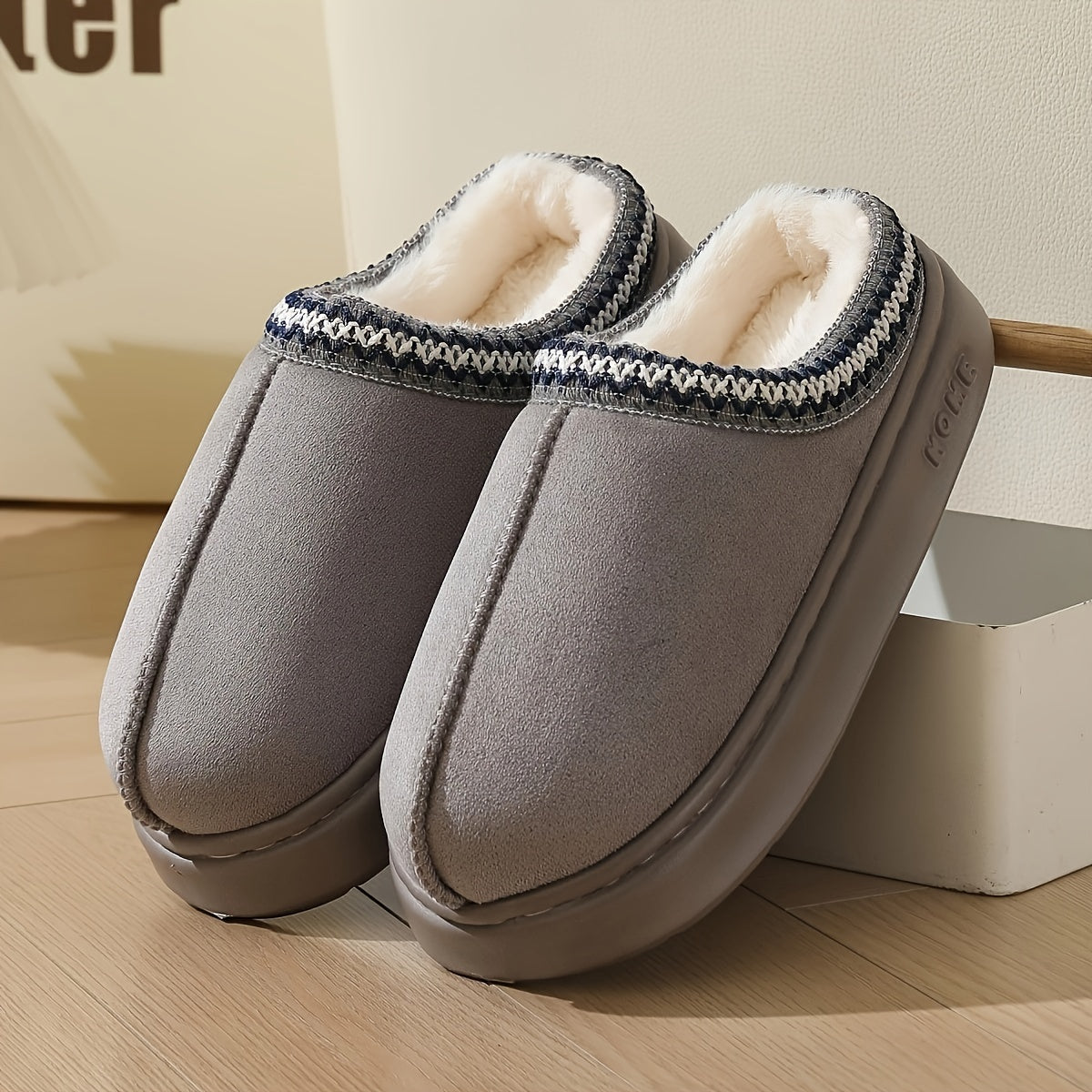 Uggie™ Vintage Slip-On Slippers
