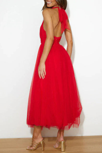 NITA | Women's dress with long skirt