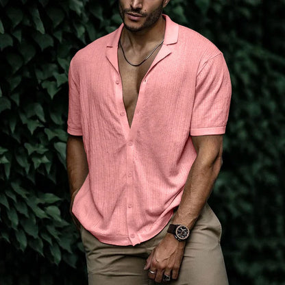 Omar | Knitted Summer Shirt 