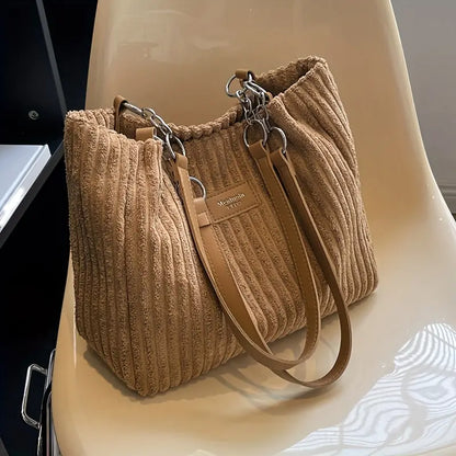 Julia™ | Cotton Corduroy Tote Bag