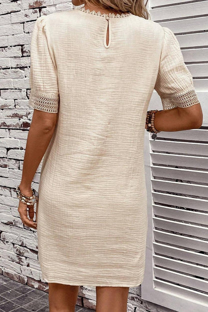Evy | Elegant Dress with Puff Sleeves