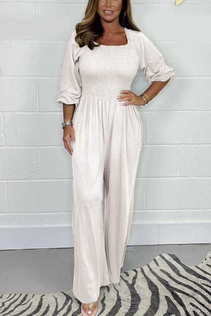 Margo | Casual plain jumpsuit