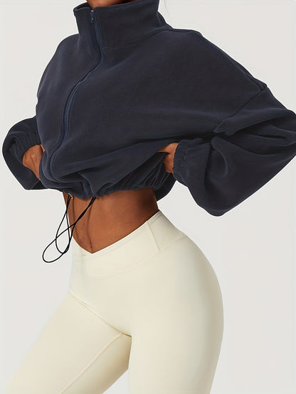 Skim™ Fleece Crop Jacket