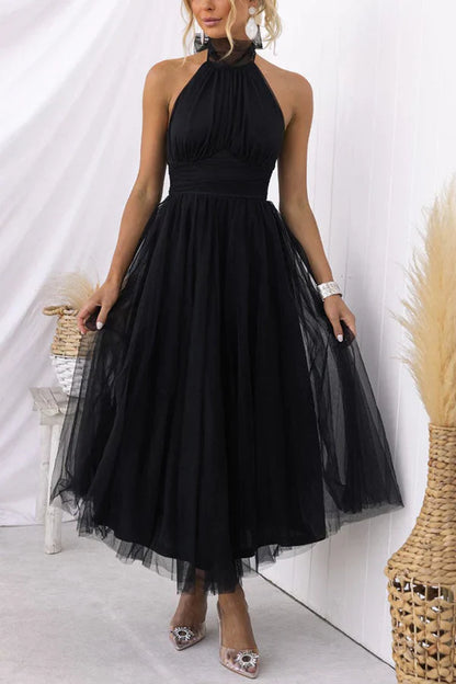 NITA | Women's dress with long skirt