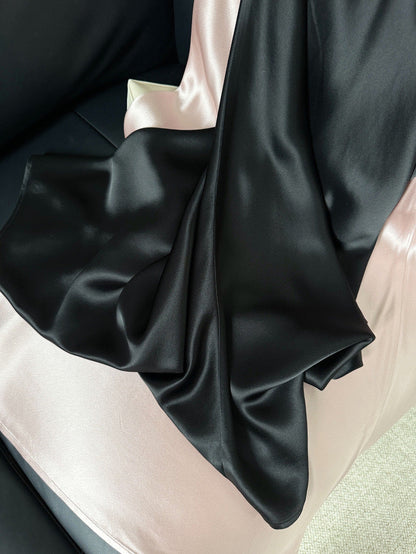 Onni | Trendy satin striped A-line skirt for women