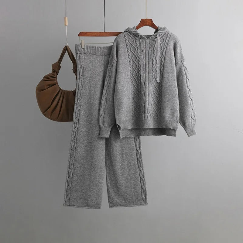 Roma™ - Super comfortable, oversized 3-piece knitted set