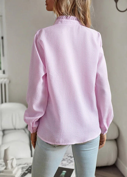 Casual blouse with ruffles | Onni