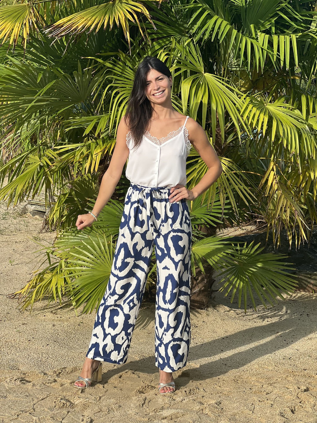 Paisley | Flared Pants Virginie for Women