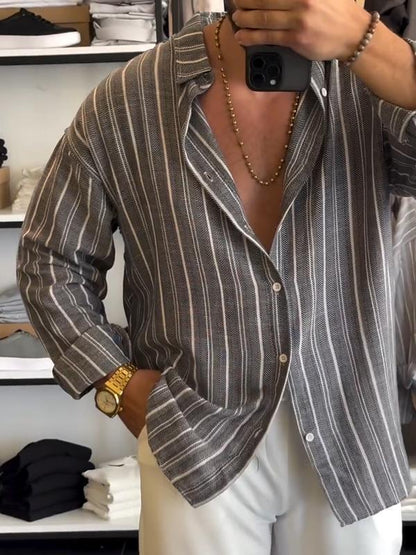 Alex | Long Sleeve Casual Shirt 