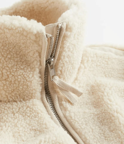 Azha | Soft and warm teddy fleece jacket