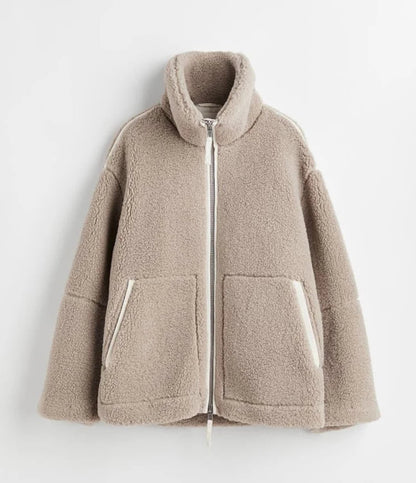 Azha | Soft and warm teddy fleece jacket