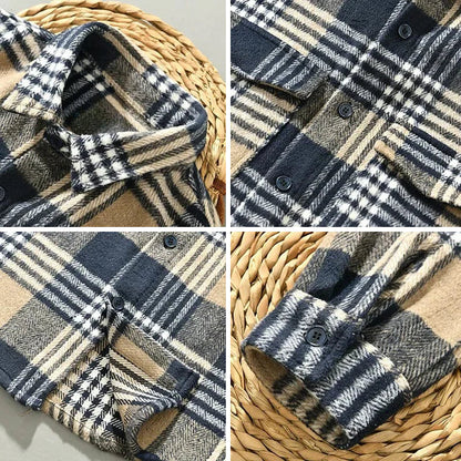 Caleb | Elegant Flannel Shirt for Men