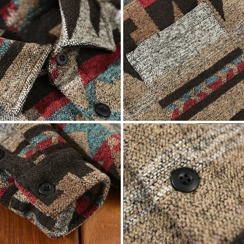 Warm Shirt with Pattern | Florent