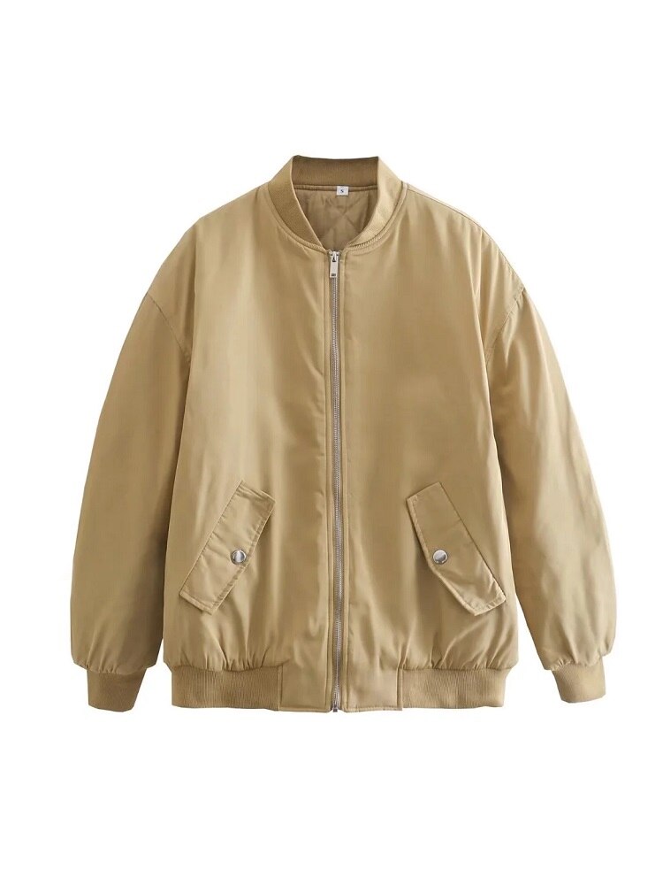 Harper | Trendy Oversized Bomber Jacket for Women