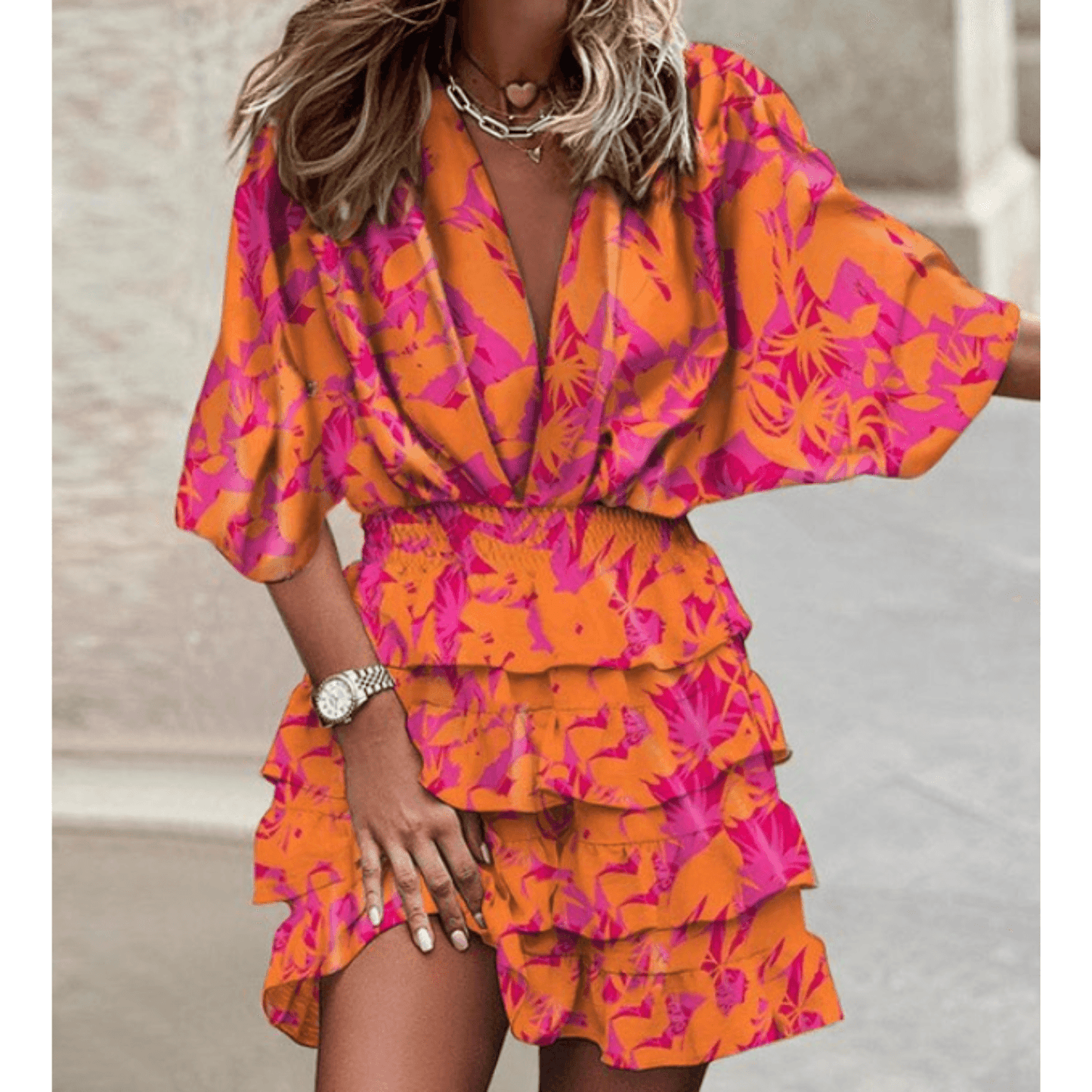 Julia | Elegant Pleated Dress