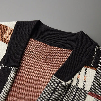 Nouveau™ Abstract Knitted Cardigan