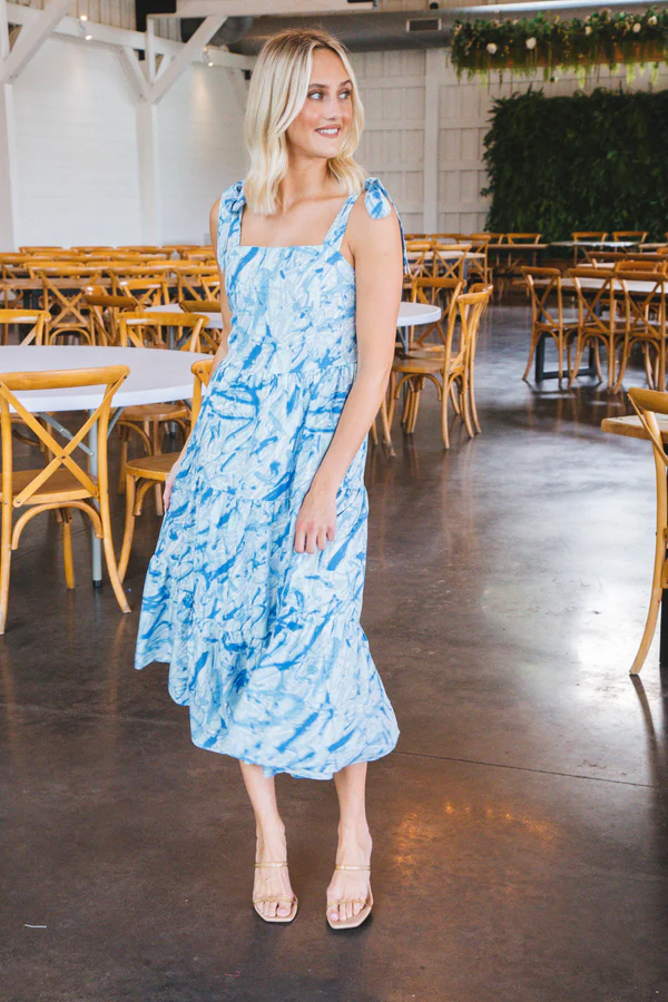 Victoria | Midi-shoulder dress