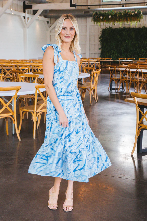 Victoria | Midi-shoulder dress