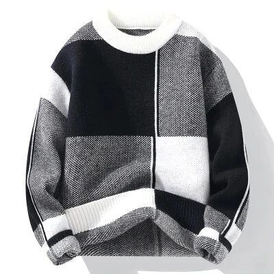 Warm knitted sweater | Casmani