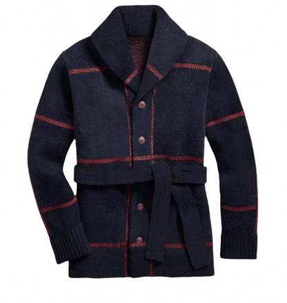 Beaumont™: Luxury Knitted Sweater Jacket with Belt