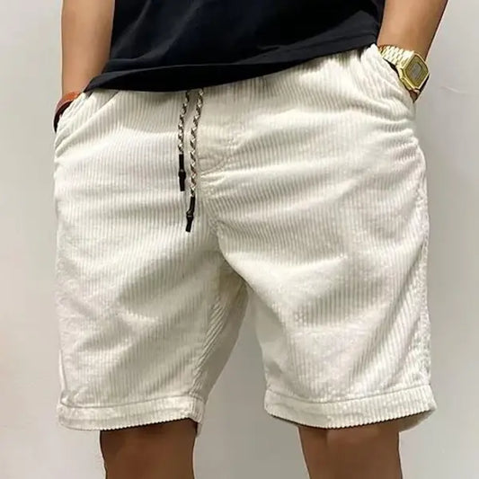 Enzo | Short Corduroy Pants