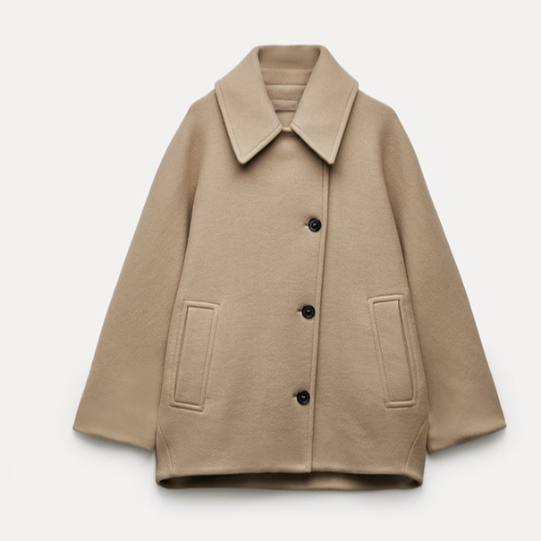 Sofy | Elegant Oversized Coat for Women