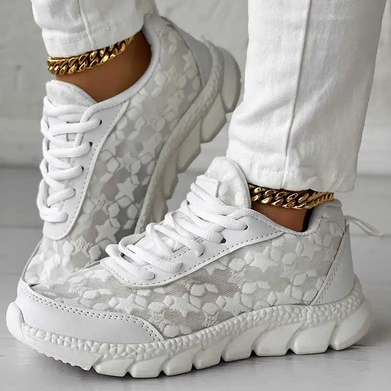 Luna™ - Elegant White Sneakers
