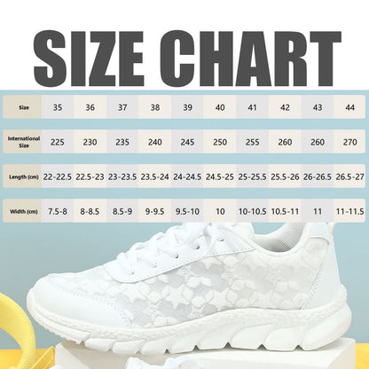 Luna™ - Elegant White Sneakers