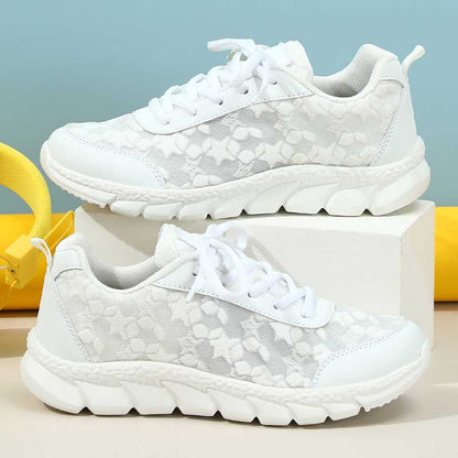 Luna™ - Elegant White Sneakers