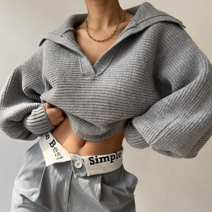 Onni | Classic chic oversized knitted sweater