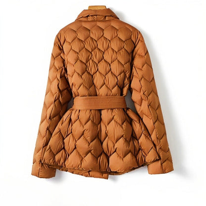 Amina | Classic fleece down jacket for women