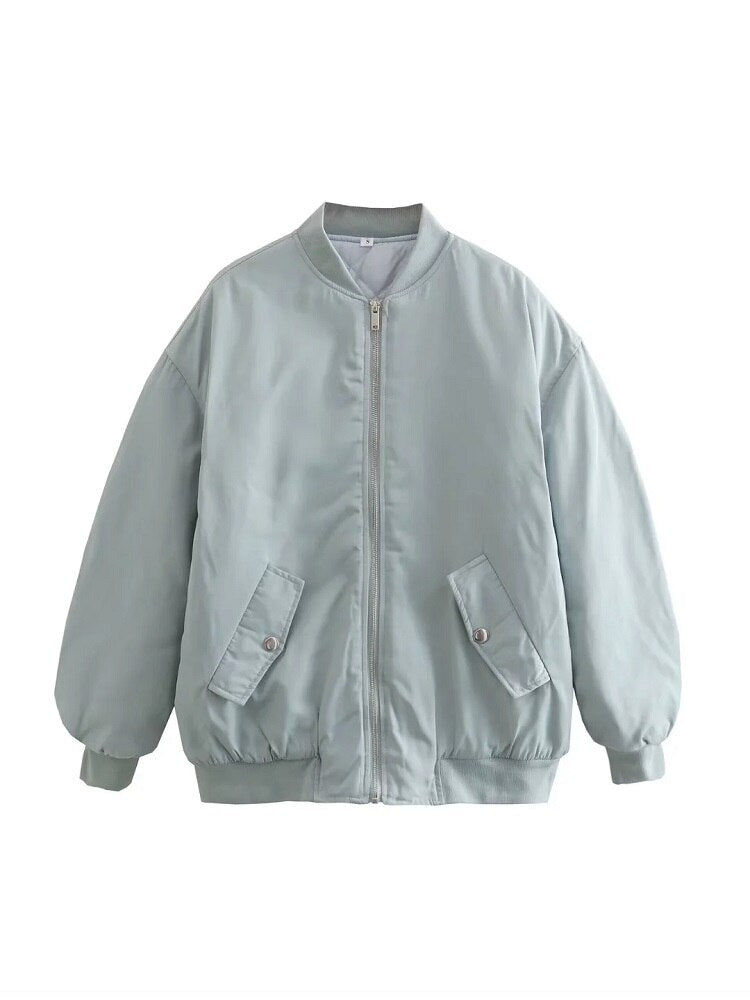 Harper | Trendy Oversized Bomber Jacket for Women