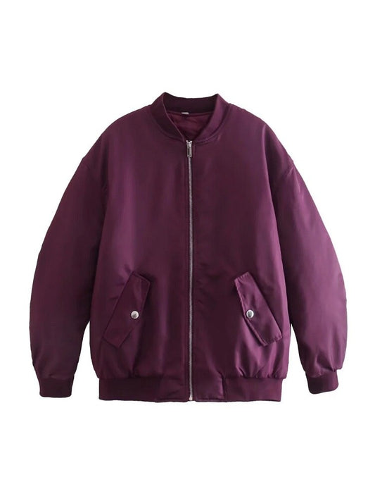 Harper | Trendy Oversized Bomber Jacket for Women